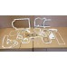 INTERNATIONAL D155 MAJOR ENGINE OVERHAUL KIT - 238 353 385 395 433 500C 3210 