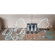 MASSEY FERGUSON MAJOR ENGINE OVERHAUL KIT - PERKINS A3.152 35 50 CAST LINER 